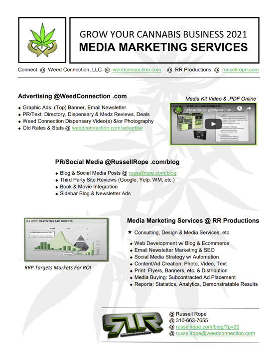 #Cannabis #Business @WeedConnection
