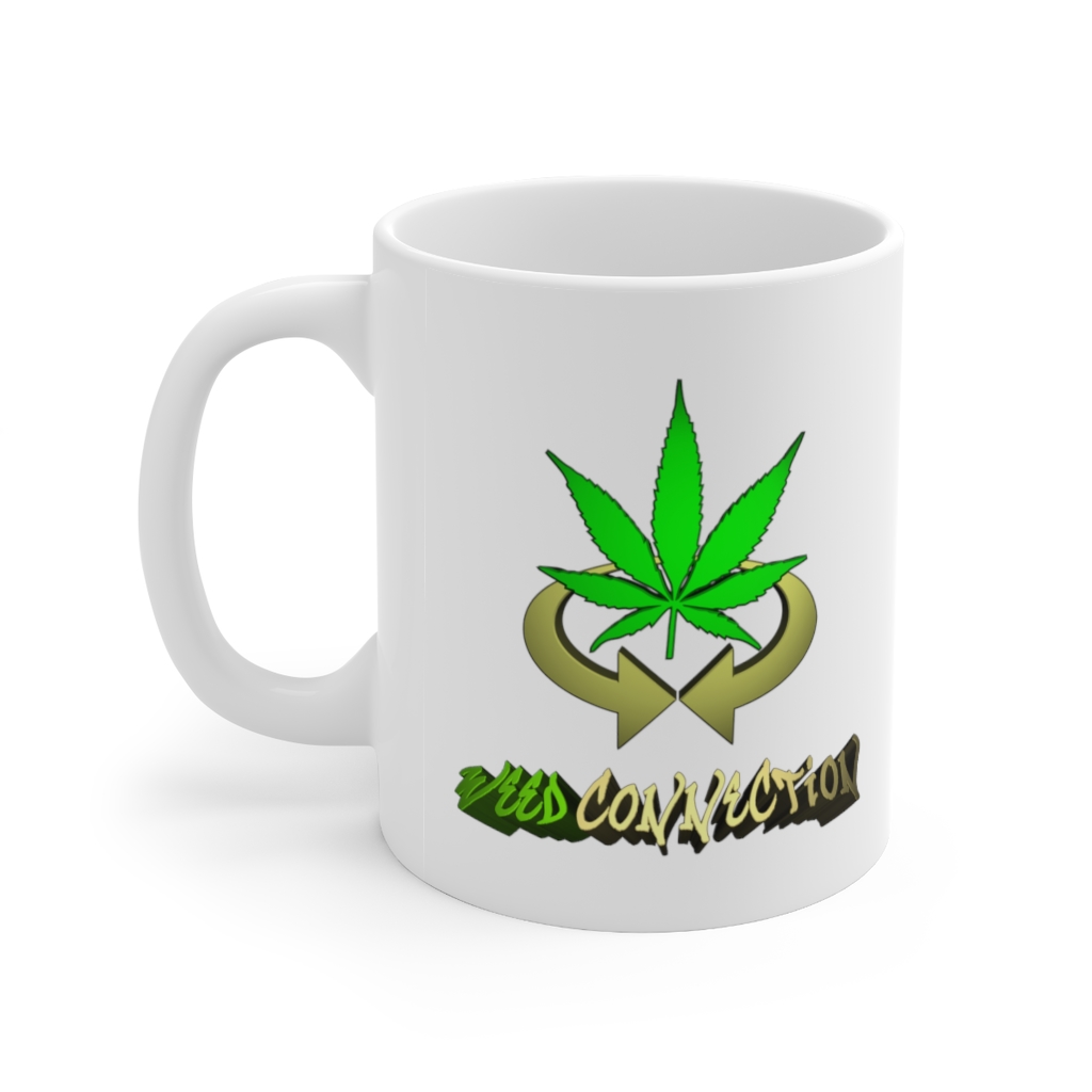 Weed Connection Mug (White) - Image 3