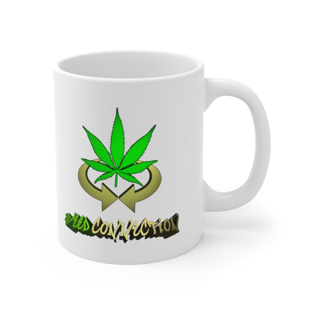 Weed Connection Mug (White) - Image 4