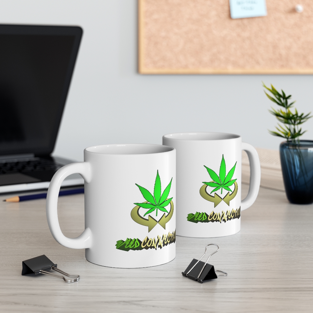 Weed Connection Mug (White) - Image 5