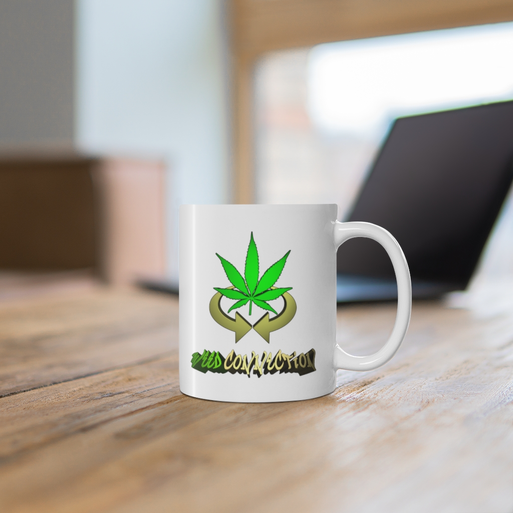 Weed Connection Mug (White) - Image 6